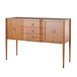 1950s Replicated Antique Sideboard AKD Custom Design 3D model