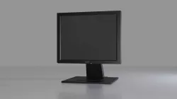 Acer LCD Display  Model Name - T24BA Low-poly  3D model