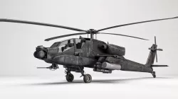 AH-64 Apache Helicopter 3D model