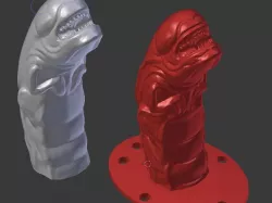 Alien Chestburster Halloween prop