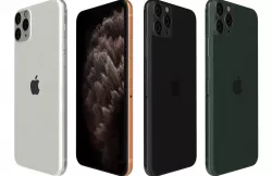 Apple iPhone 11 Pro All Colors 3D model