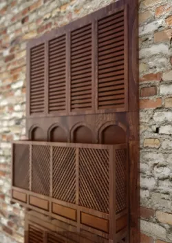 Arabic Window Mashrabiya 3D model