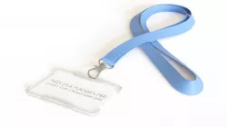 Badge Holder with Lanyard 3D model