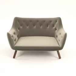 Basic sofa 3D model