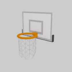Basketball Hoop 3D model