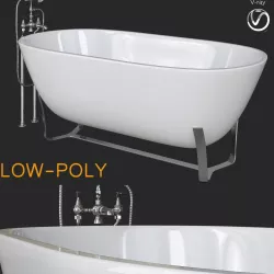 Bath Villeroy and Boch Antheus 3d model Low-poly  3D model