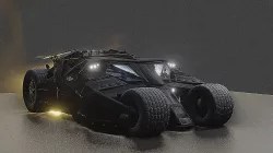 batmobile 3D model