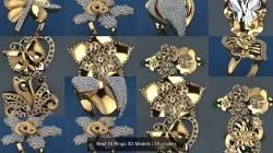 Best 10 Rings 3D Models 3D Model Collection