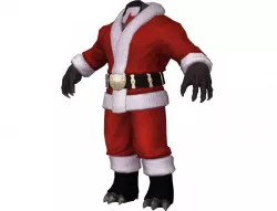Body with Christmas Clothing man C2 3D model