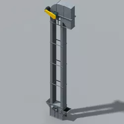 Bucket Elevator Low-poly  3D model