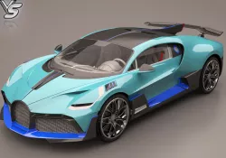  Bugatti Divo 3D model