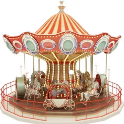 carousel 3D model