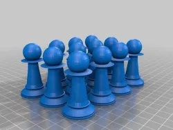 Chess Pawns (8)