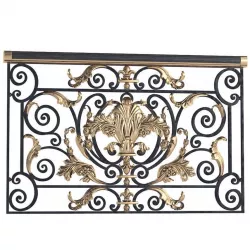 Classic Forged Fence 3D model