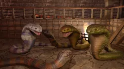 Cobra Snake Pack PBR Low-poly 3D model