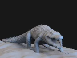 Crocodile 3D model