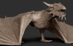 Dragon 3D model