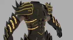 Dragon armor 3D model