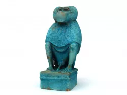 Egyptian god Thoth baboon Moon God Thoth 3D model