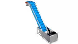 Even Feeding Elevator Animated Low-poly  3D model