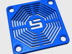Fan Guard 40 mm fan. Builder 3D