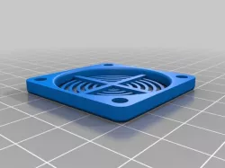 Fan Guard 40mm. Designed for 3D Builder printer.