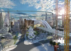 future city 3D model