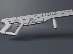 Futuristic Gun