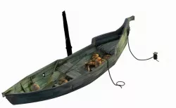 Game Beach Stranding Boat 06 3D model