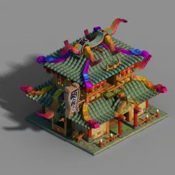 Game max 3D model