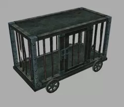 Game Vampire - prisoner iron cage car 3D model