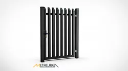 Gates made in Solidworks 3D model