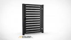 Gates made in Solidworks 3D model