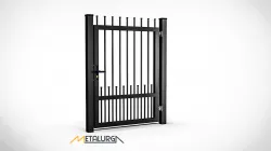 Gates made in Solidworks 3D model