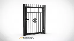 Gates made in Solidworks 3D model