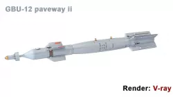 GBU-12 paveway ii 3D model