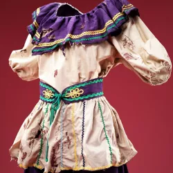 Gipsy Dress Low-poly  3D model