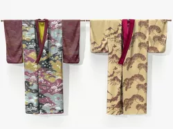 Hanging Kimono Lowpoly Low-poly  3D model
