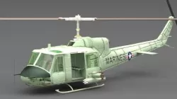 Helicopter 3D model