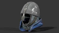 helmet 04 Low-poly  3D model