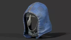 helmet 05 Low-poly  3D model