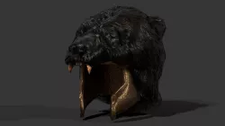 helmet 08 Low-poly  3D model