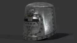 helmet 13 Low-poly  3D model