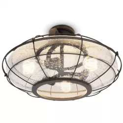 Industrial  Ceiling Lamp Connell 3D model