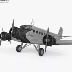 Junkers Ju 52 3D model