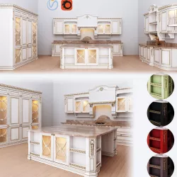 Kitchen Maria Rosa  3D model