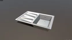Kitchen Sink Low-poly  3D model