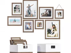 L3DV05G03 - photo frames and posters set 3D model