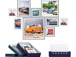 L3DV05G04 - photo frames and posters set 3D model