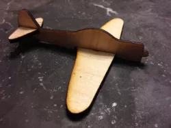 Laser cut Japanese Zero